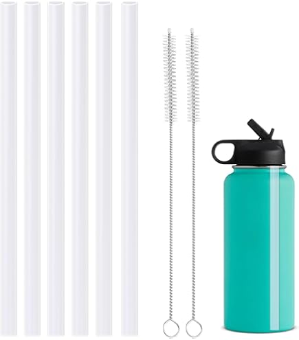 straw Amazon.com: HEYSKAY Reusable Drinking Straw Compatible with Hydro